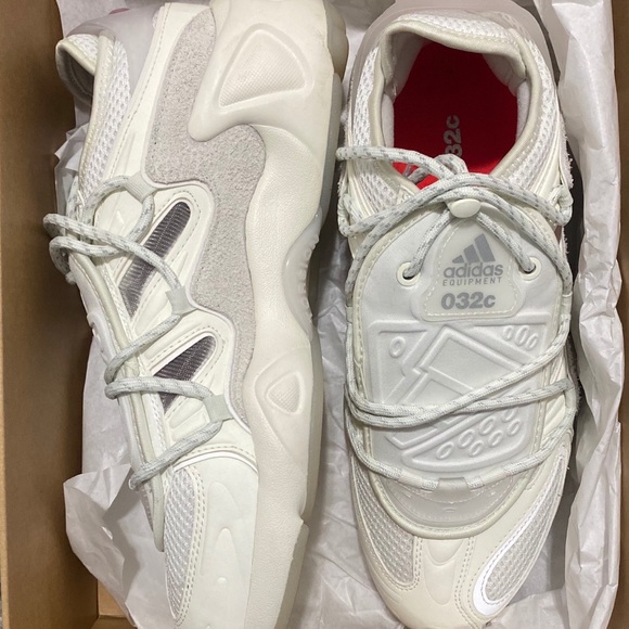 adidas gazelle silver green womens 032c x Adidas 2019 Salvation Consortium Sneaker Core White  Knud Peters